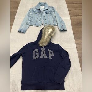 [10-11]Bundle of 2- Girls Fall Jackets
